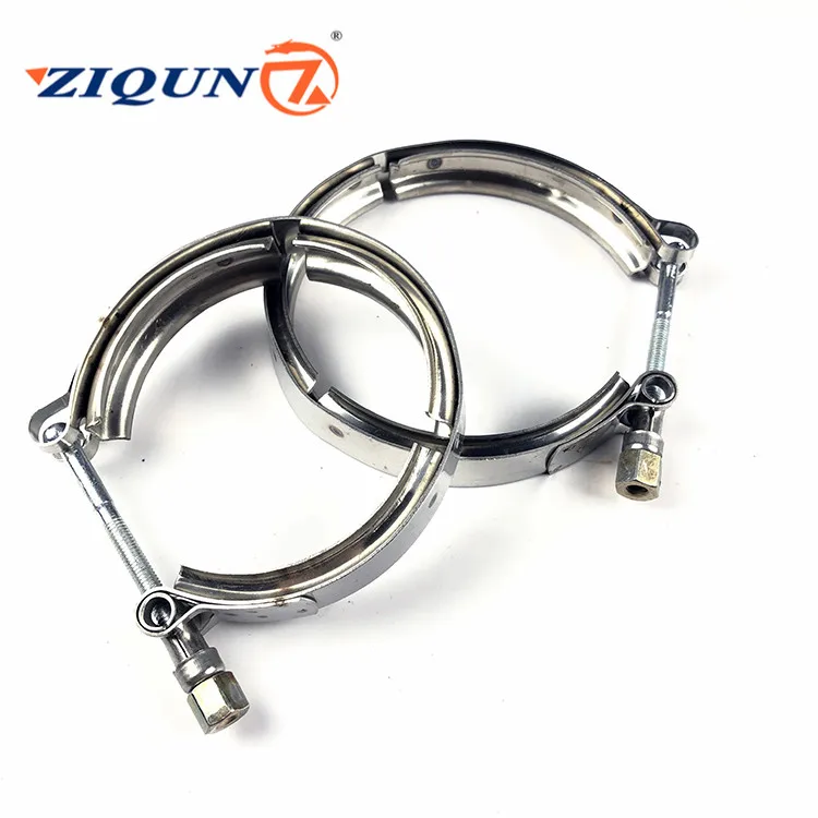 
704 stainless steel clamps with strong inner groove high quality high hardness rubber tubing pipe clamps hardware screw 