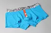 Male DIY Snap Fastener Boxer Shorts Breathable Cotton Men's Brand Sexy Trunk Underwear Button Men Underwear