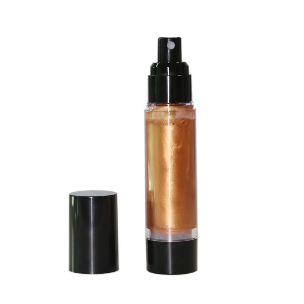 
Private label makeup Bronzer Glow Light Body Shimmer Oil Mist 