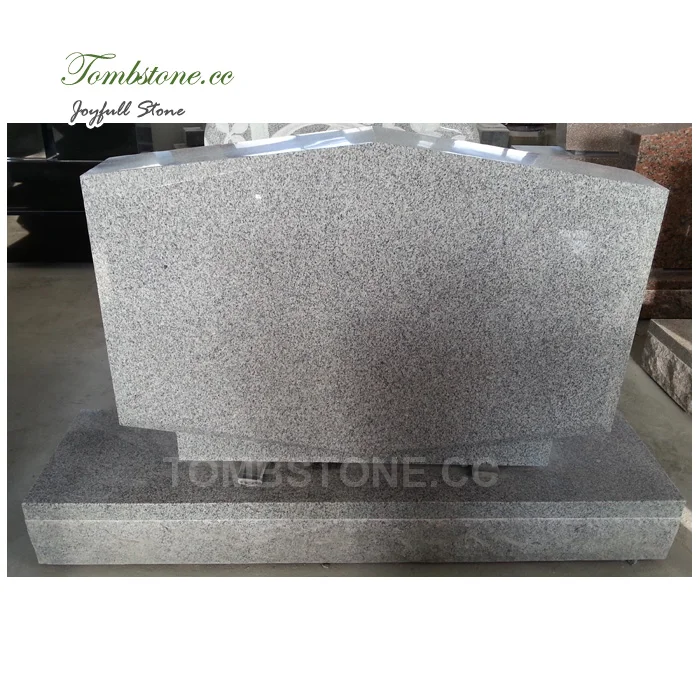 Grey Granite Cemetery Headstones Prices Monument Apex Top Memorial