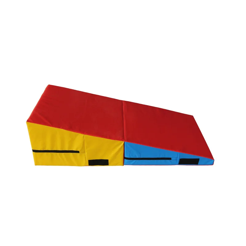 Folding Gymnastics Incline Mat Large Cheese Wedge Ramp Skill Shape