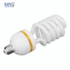 Warm white cool white day light half spiral cfl 9w to 105w energy saving bulb