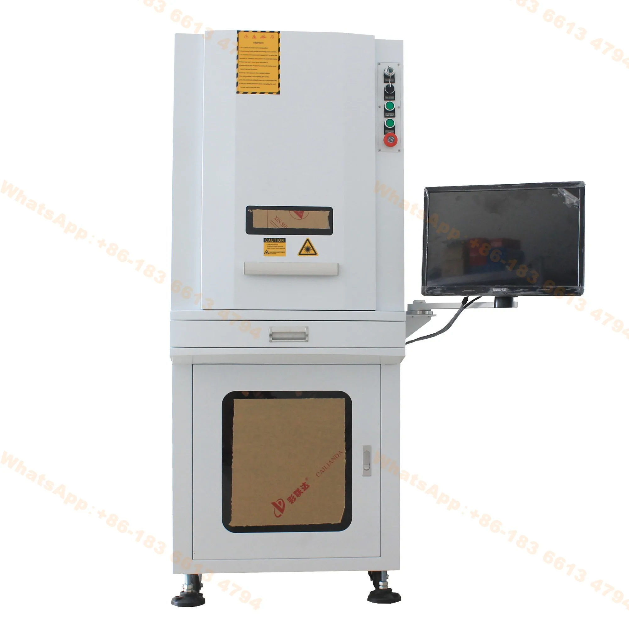 Big Enclosed fiber laser marking machine .jpg