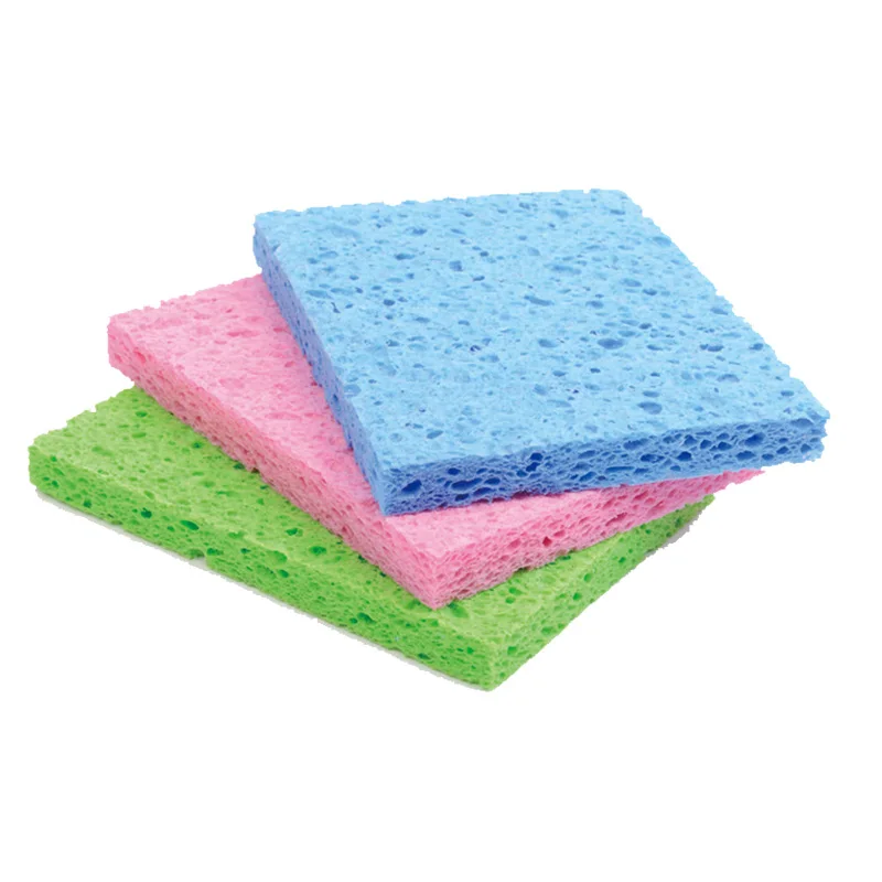 

Custom colorful kitchen wash cleaning products cellulose sponge, As picture
