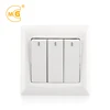 MG supply Modern 3 gang 220 250 volt multi modular electrical wall light switch