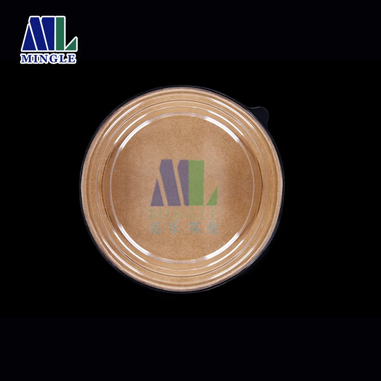 
Takeaway Biodegradable Food Salad Bowl Paper Bowl Disposable 