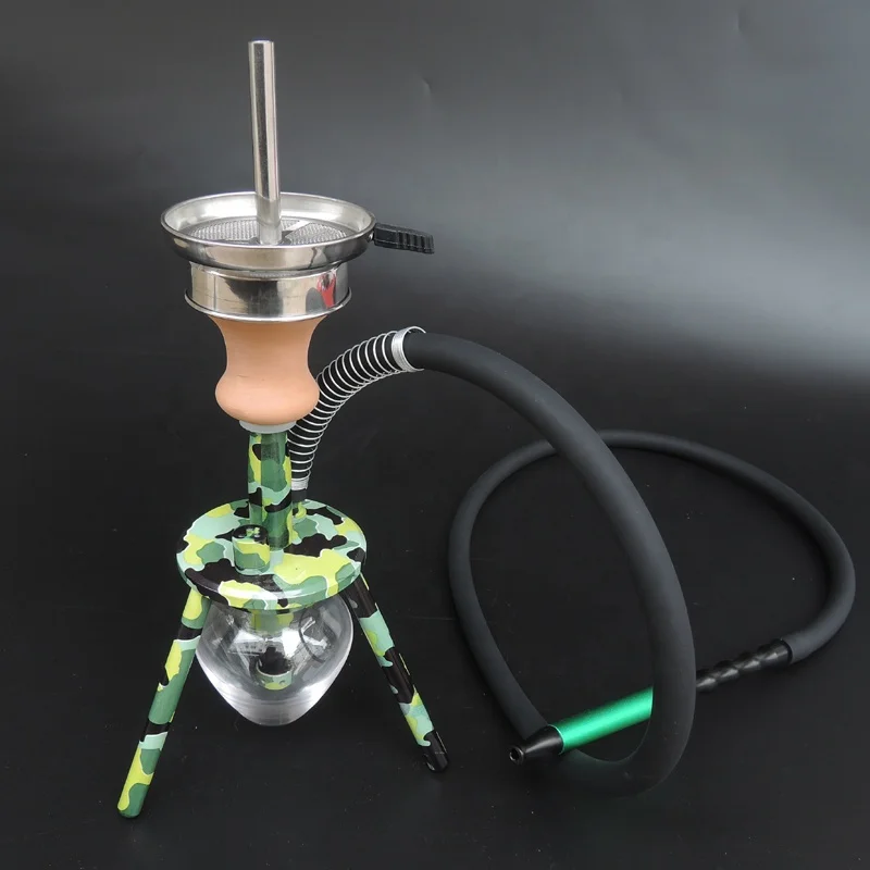 2019 new desgin high quality  mini hookah Premium aluminum alloy hookah shisha cute feet hookah shisha