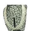 Elegant design jewelry with shell gold and silver necklace and round natural shell pearl earring set
