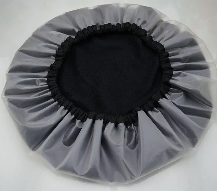 Double Layered Towel Shower Head Caps For Women Hair Steaming Caps