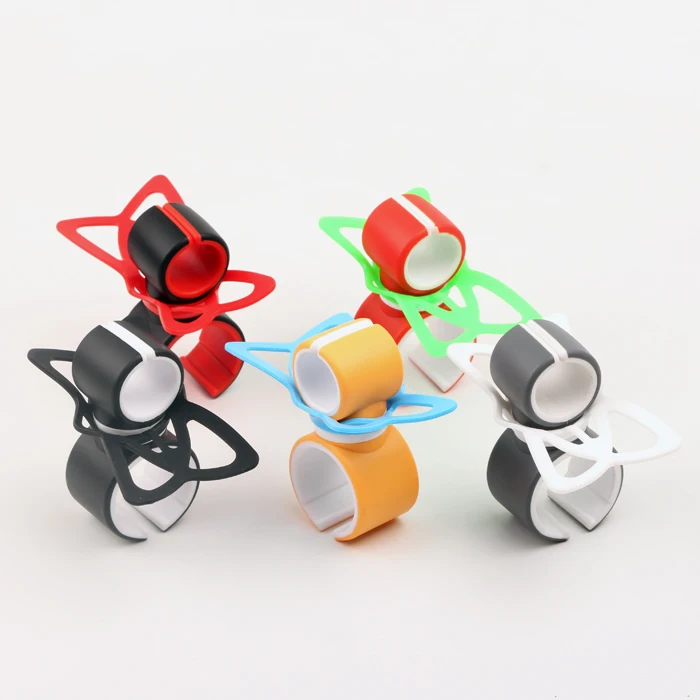 

Car Accessory Double C Clip Mobile Phone Holder Handlebar Mount Cell Phone Holder For Mobile Phone