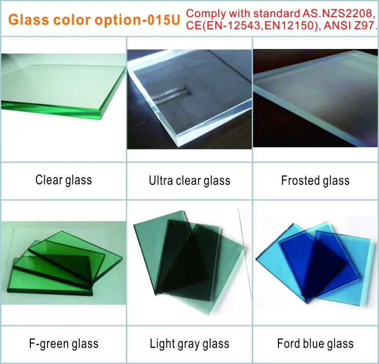 beautiful glass fence panels with good price