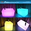 Glowing LED cube stool LED Cube Seat Cube Table