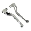 Aluminum alloy light and small cafe racer levers for Suzuki
