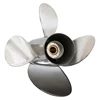 Outboard engine propeller 4 blade stainless steel propellers