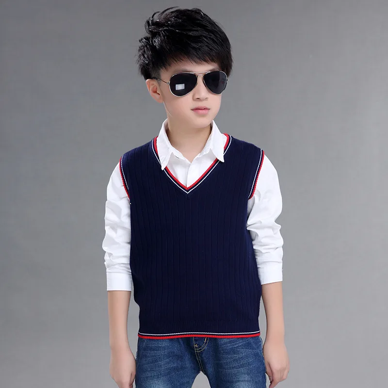Kids Sleeveless School Uniform Vest Sweater Buy School Uniform Vest