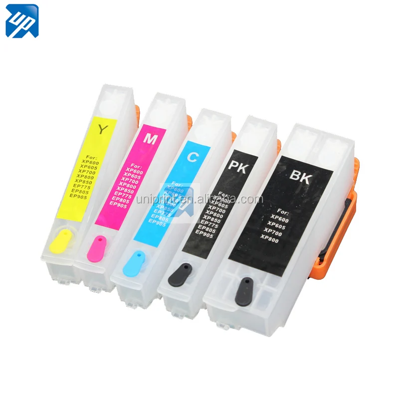 

New 33 T33xl Refill ink cartridge T3351 T3361 - T3364 For Epson xp530 xp900 xp830 xp645 xp635 xp630 xp540 with Auto reset chip