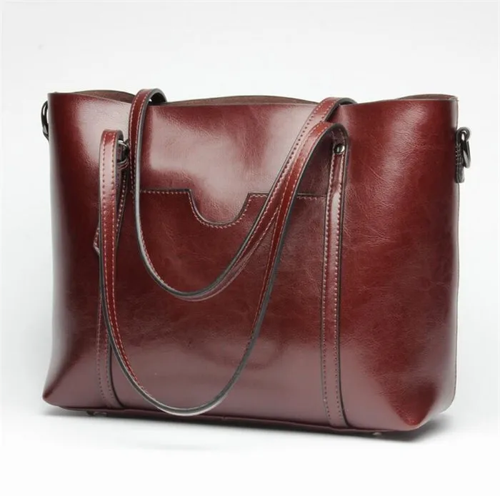 pure leather handbags brands