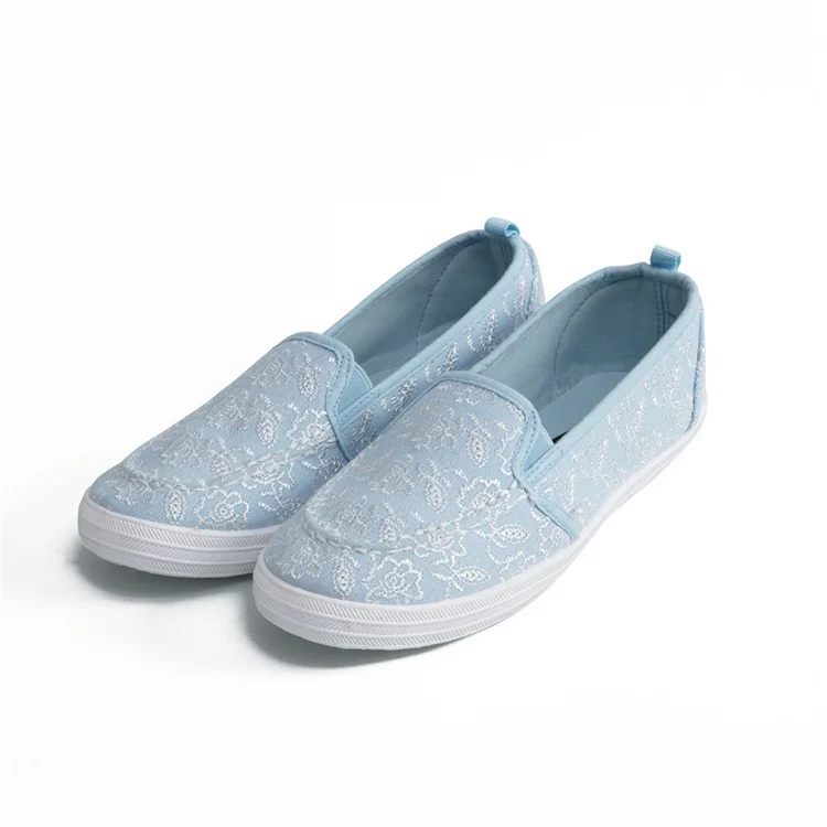 

women canvas shoes for summer from China factory directly, Customized color