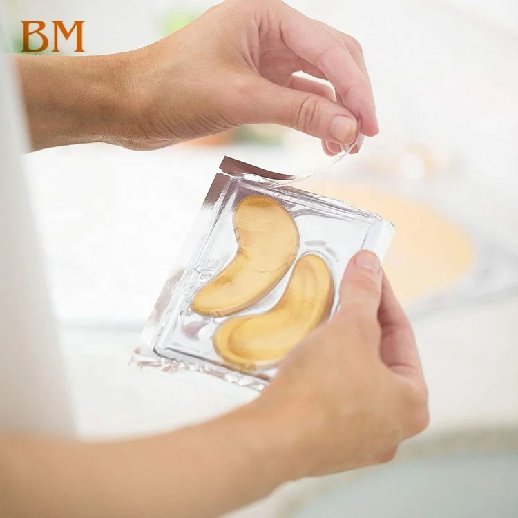 
Revitalizing Eye Treatment Mask for Men and Women Eye Pads 24k Gold Eye Mask 