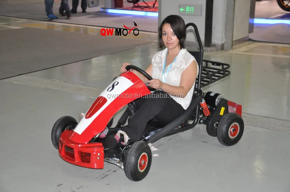 Qwmoto 500w 36v Kids Electric Racing Cheap 36v Go Kart Upgraded 4
