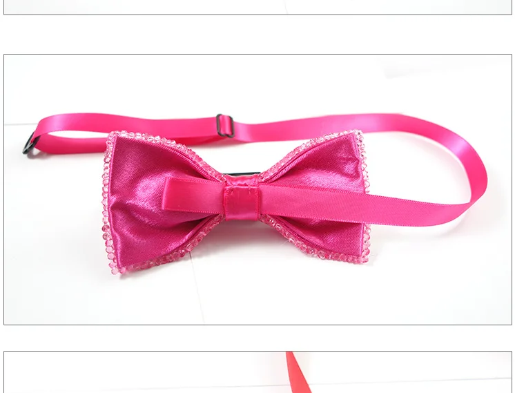 
Luxury Red Bling Crystal Party Bowtie in High Quality 