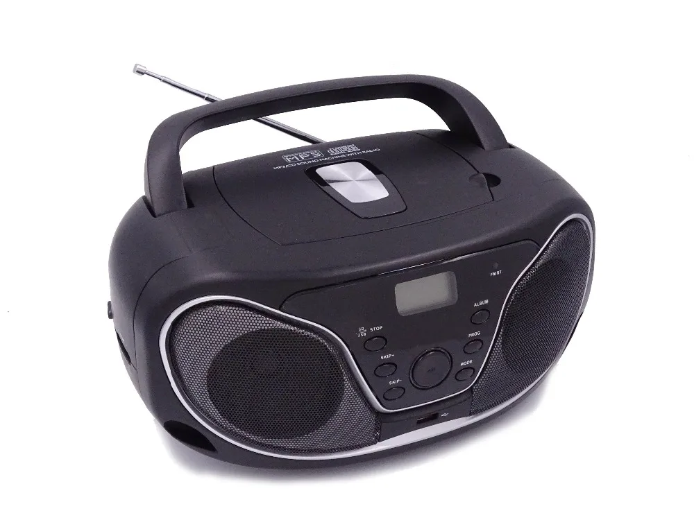 
MP3 CD DAB BT USB SD boombox with clock set 