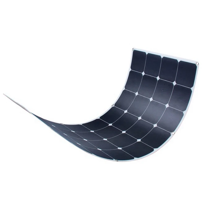 Powerful output 250w waterproof thin flexible solar panel transparent