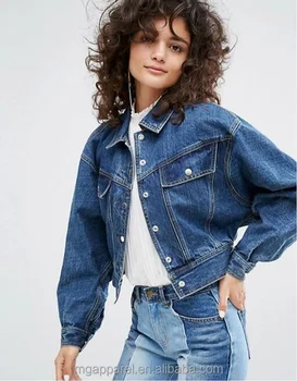 jeans coat for ladies