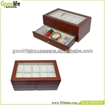 Lady Watch Box With Jewelry Orgainiz Drawer Buy Watch Box