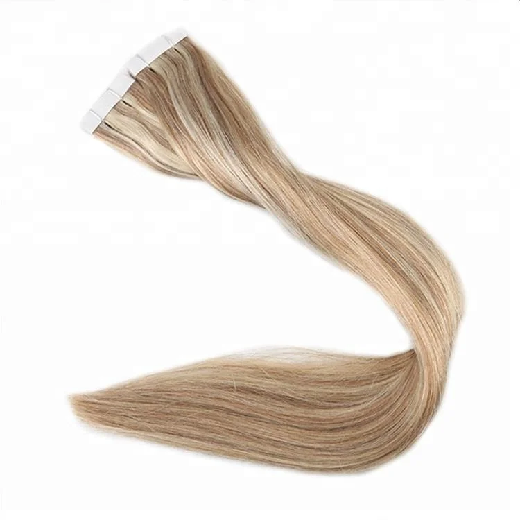 

Factory direct supply clear band magic tape hair extensions human hair extension, All available