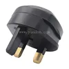 Hot selling UK 5A 13A 250V AC 2 in 1 socket shaver adaptor plug