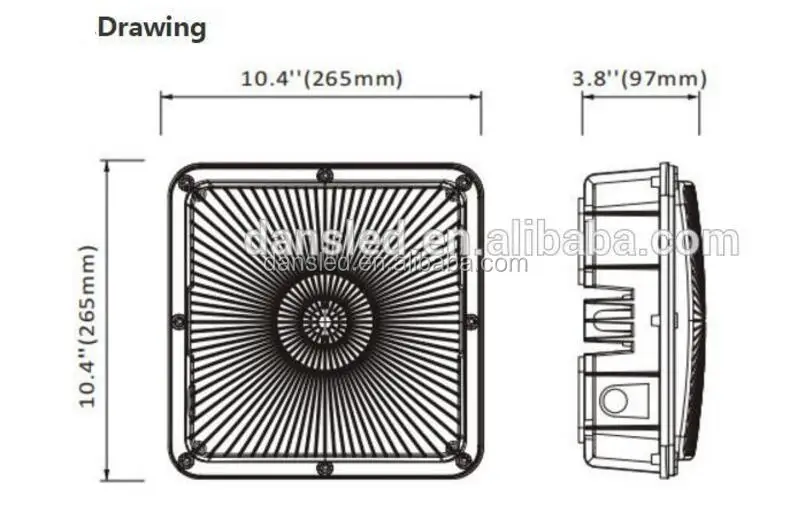 LED canopy light 120 watt 150 watt, LED canopy light, 60W 80w LED canopy light,100w 120w 150w led gas station lamp,led gas station light.jpg
