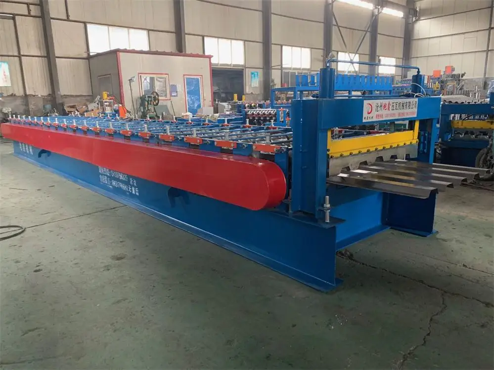 Construction Engineering Machinery Steel Wall And Roof Panel Roll Forming Machine