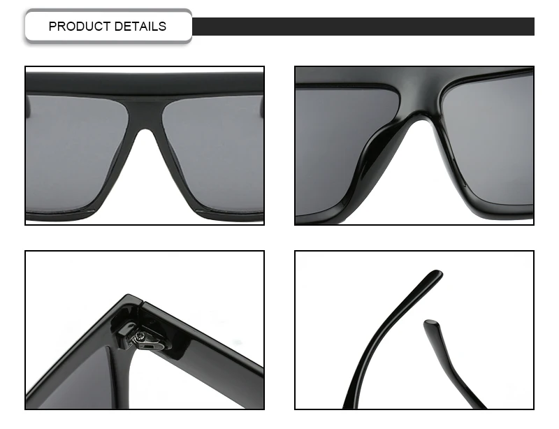Fashion PC Big Frame Men Unisex UV400 Shades Women Designer Sunglasses