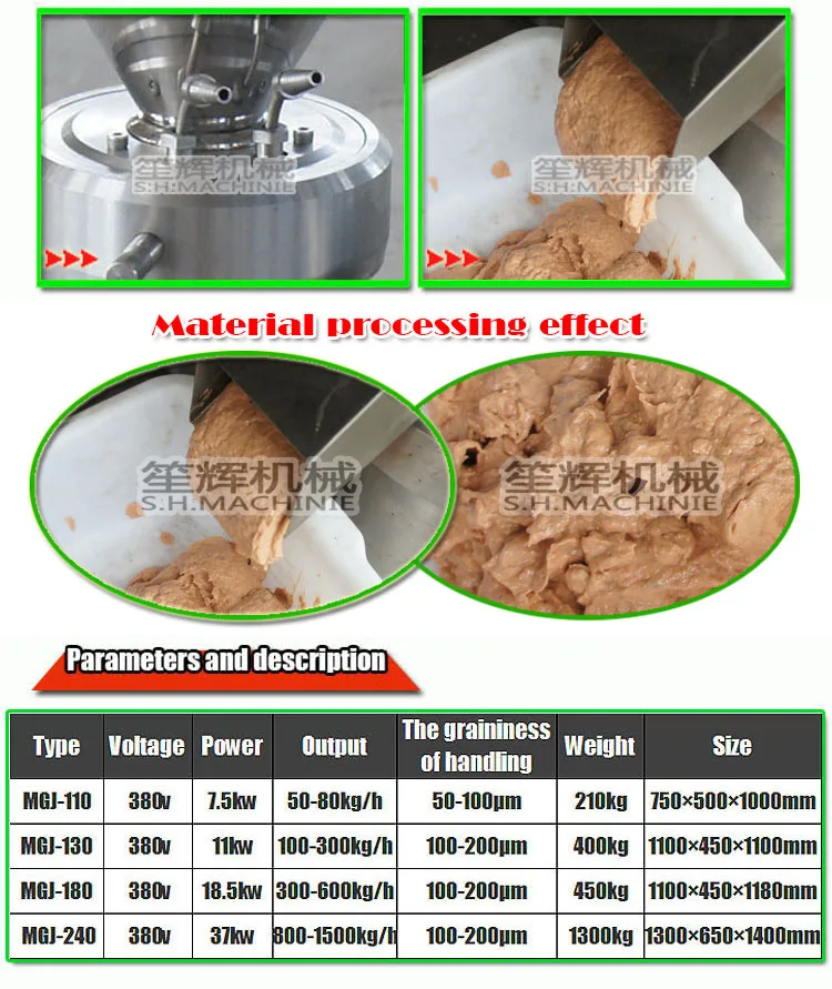 Tenderised Steak Grinder Grinding Machine Frozen Angler Fillet Carcinoplax Longimana De Haan