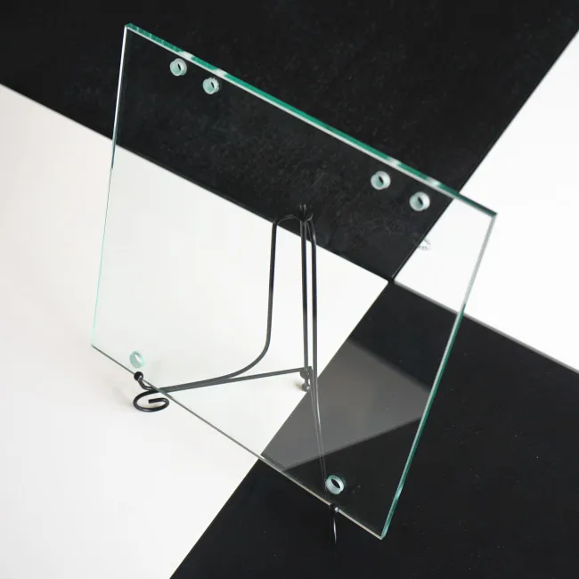 4mm 6mm customized colors clear float bathroom furniture tempered glass