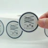 Custom Circle Skin Care Cream Jar Label Sticker Printing