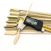 Custom printed skewer flags with revolving bbq grill
