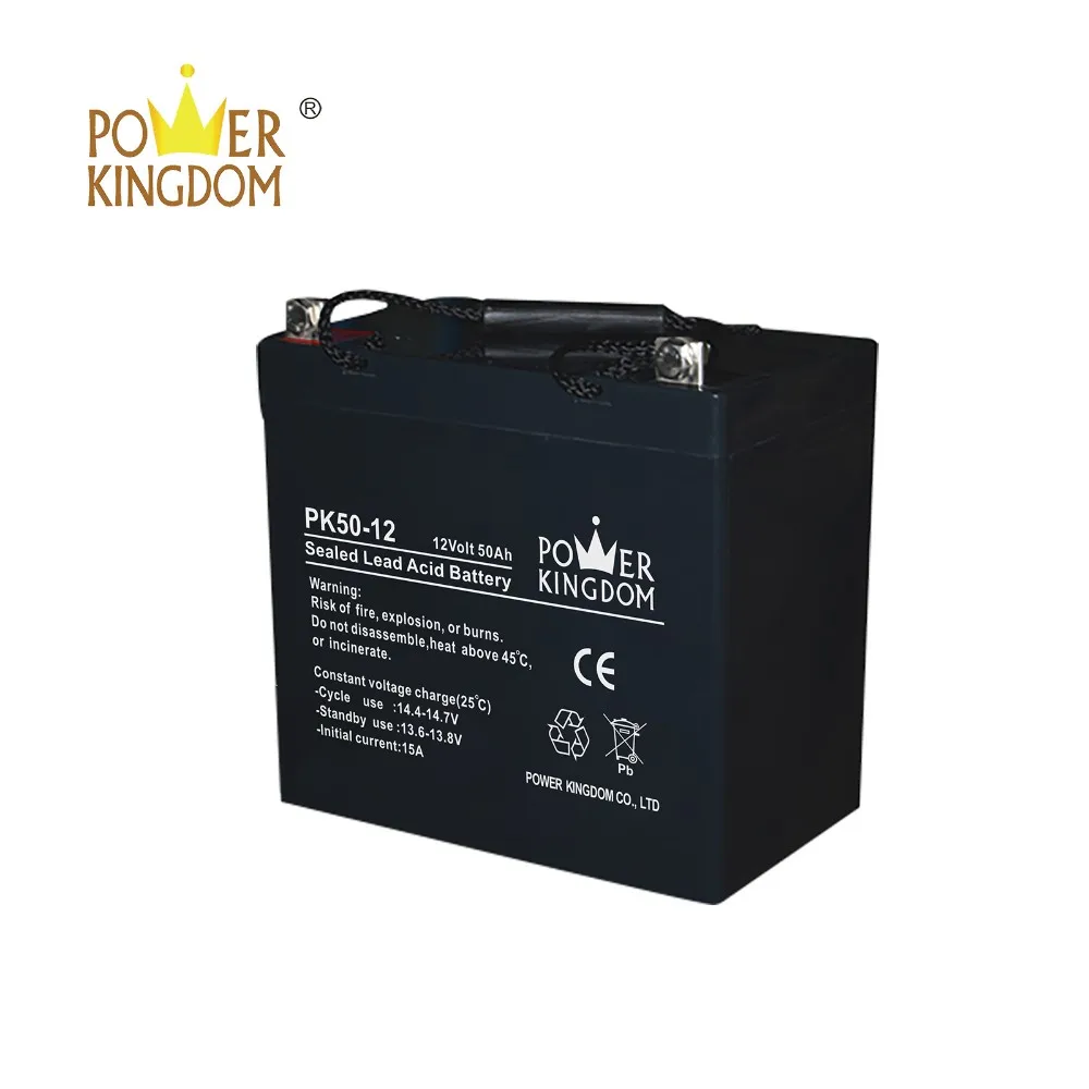 Power Kingdom Best agm battery advantages with good price solar and wind power system