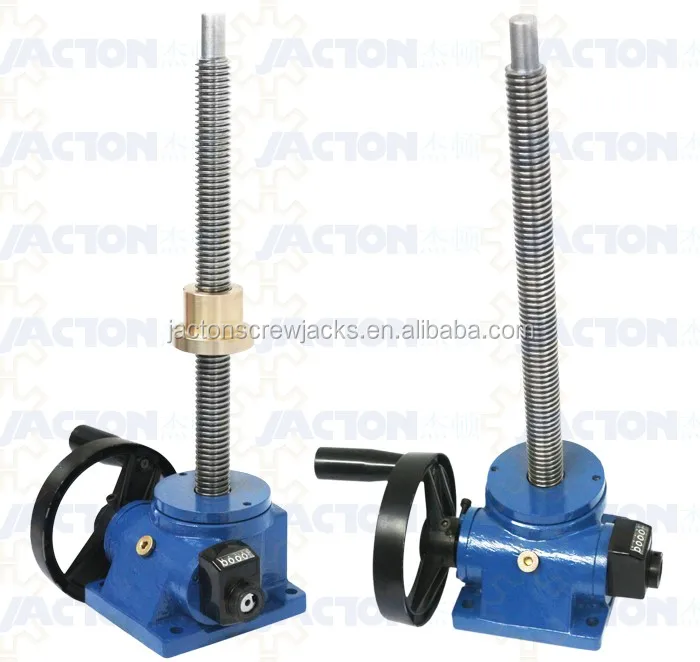 High Performance And High Precision Jtw Series Jack Screw Mechanism Crank Lift For Manual Height