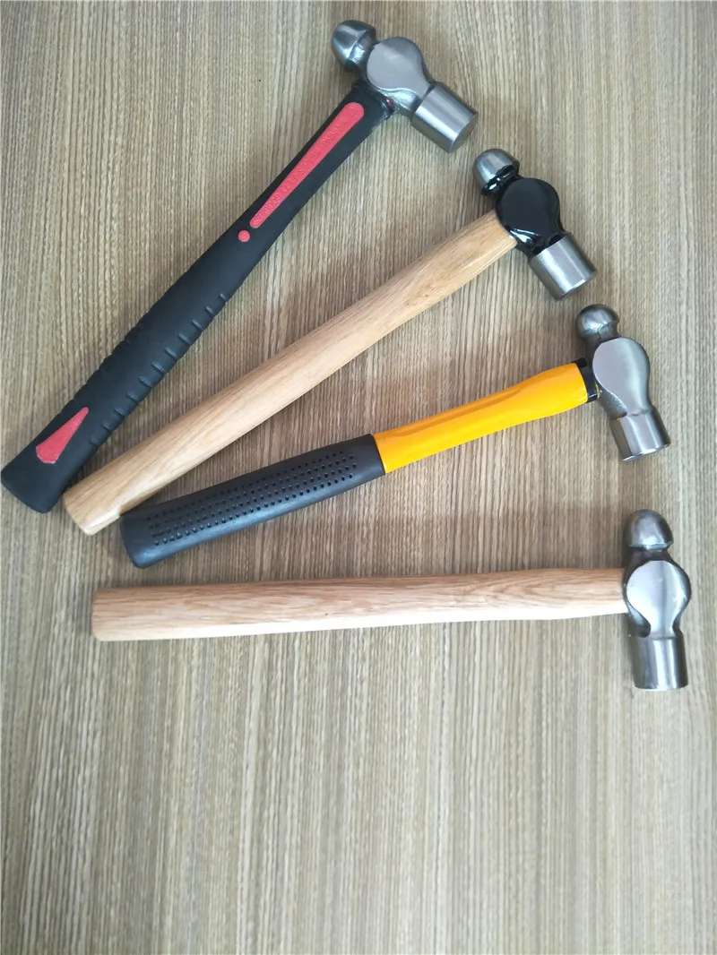 Good Quality German Type Machinist Hammer With Fibre Glass Or Wooden