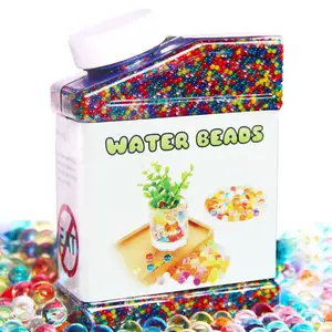 Image of Water Beads Pack Rainbow Mix Over 50,000 Orbies Beads Growing Balls