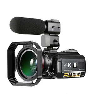 HDV-AC3 DSLR HDV HOT SELLING Digital Zoom 30X 4k video camera 3.0 LCD touch TFT screen dv mic phone digital camera professional