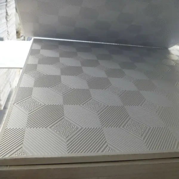 
PVC Gypsum Ceiling Board False Ceiling Design for Hall 