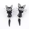 Cat and Mouse Cartoon Two Parts Earrings Stud For Sell In Yiwu