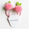 New children's hair ball hairpin cute BB clips headwear Girls hair rope hair ring