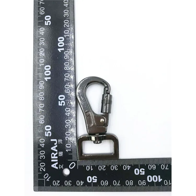 
BAI TE swivel snap hook gun color dog leash practical swivel strap screw buckle metal snap hooks 