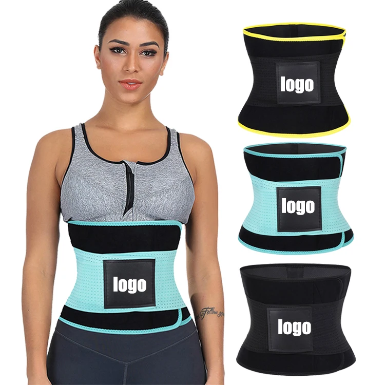 

Custom Logo Slimming Body Shaper Sport Back Support Belt Women Waist Trimmer