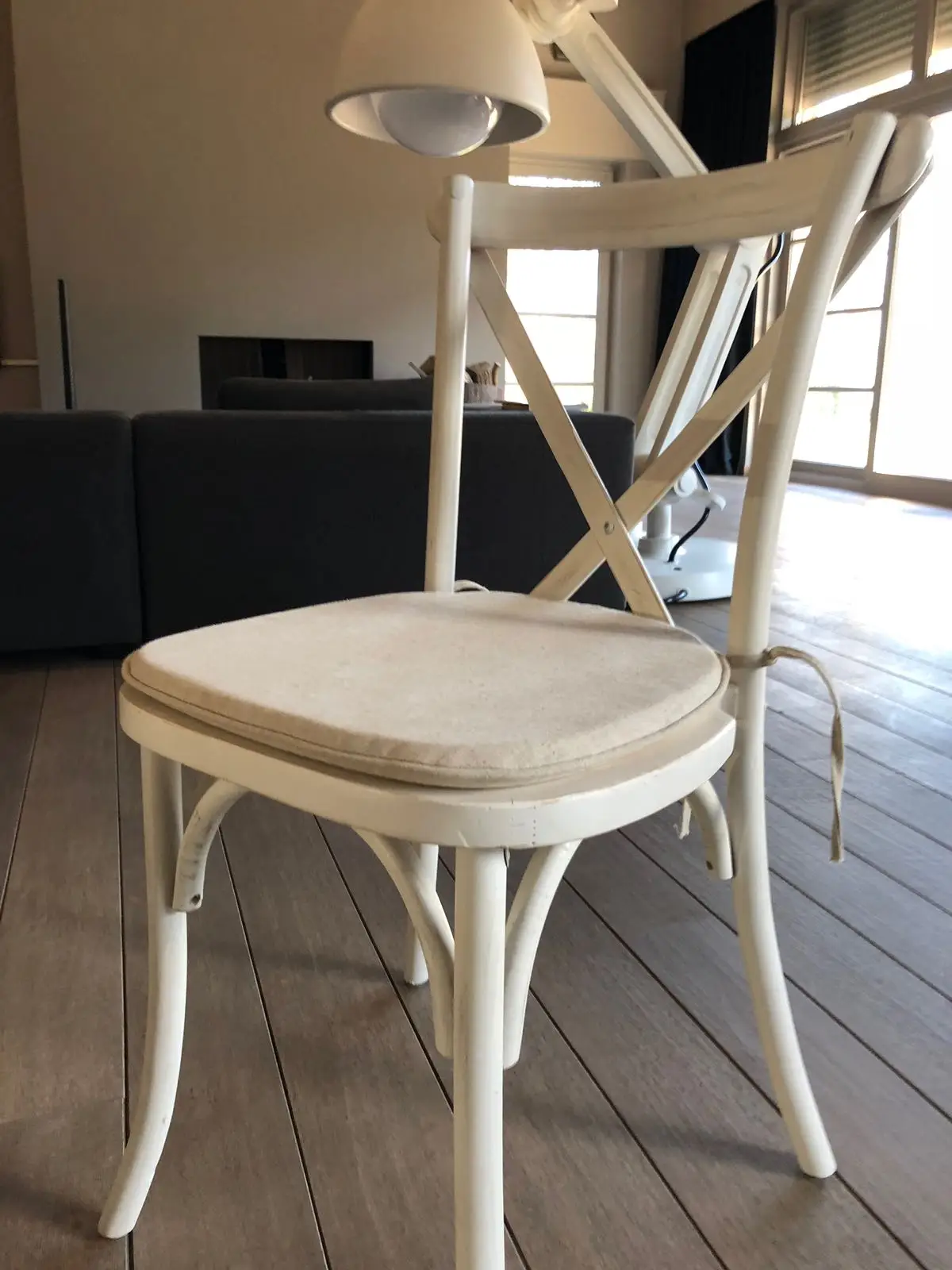 High Quality Cross Back Chair Linen Cushion Buy Chair Cushion,Wedding