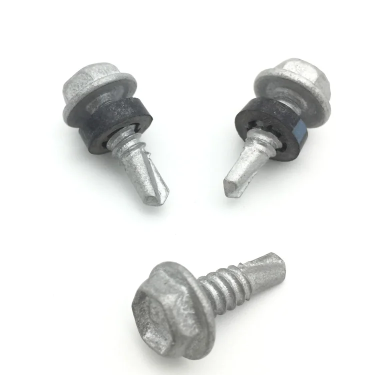 
Galvanised Hex Washer Head Tek Screw Self drilling Screws 